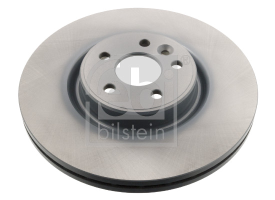 Febi 43966 2x Brake Discs Pair Vented