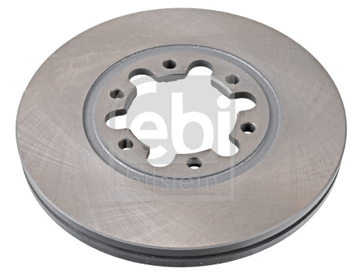 Febi 43968 2x Brake Discs Pair Vented