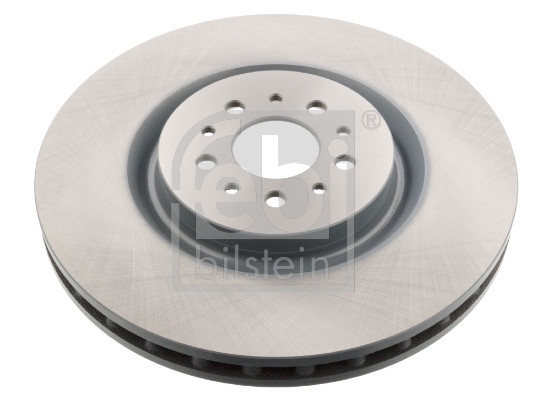 Febi 43972 2x Brake Discs Pair Vented