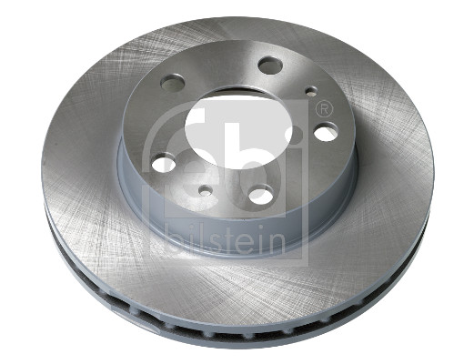 Febi 44037 2x Brake Discs Pair Vented