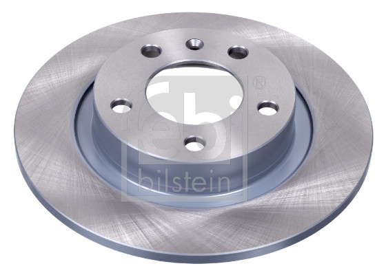 Febi 44044 2x Brake Discs Pair Solid