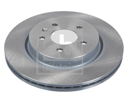 Febi 44047 2x Brake Discs Pair Vented