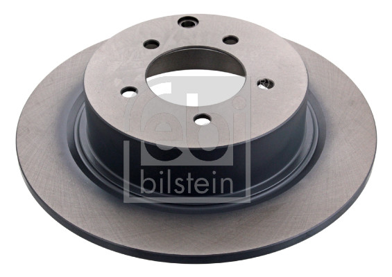 Febi 44056 2x Brake Discs Pair Solid