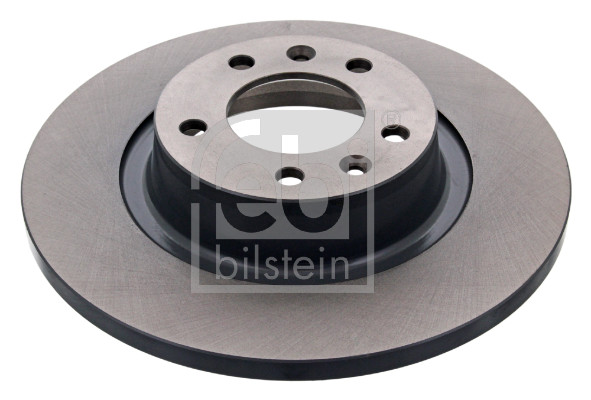 Febi 44064 2x Brake Discs Pair Solid