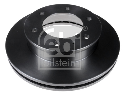 Febi 44104 2x Brake Discs Pair Vented