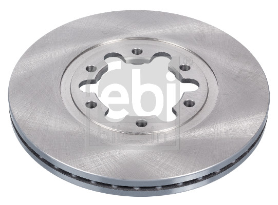 Febi 44106 2x Brake Discs Pair Vented