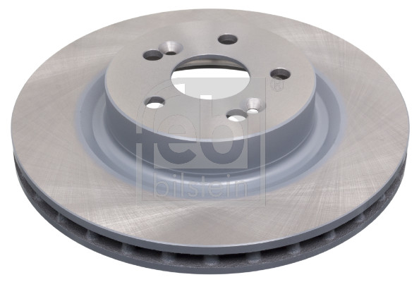 Febi 44108 2x Brake Discs Pair Vented