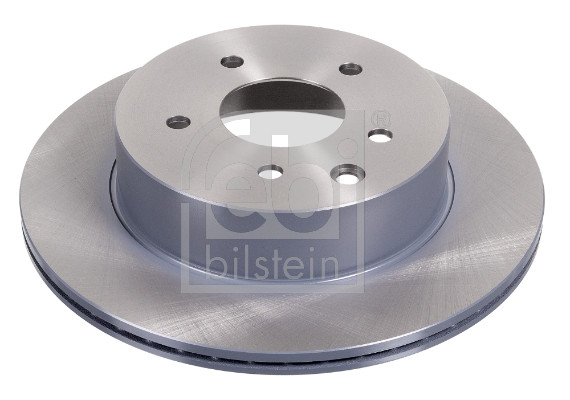 Febi 44119 2x Brake Discs Pair Vented