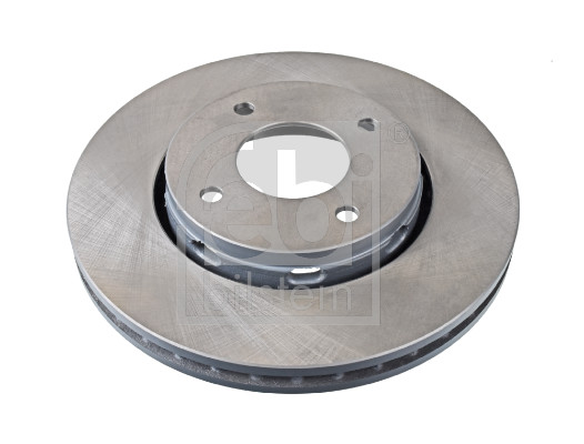 Febi 44120 2x Brake Discs Pair Vented