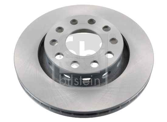 Febi 44125 2x Brake Discs Pair Vented