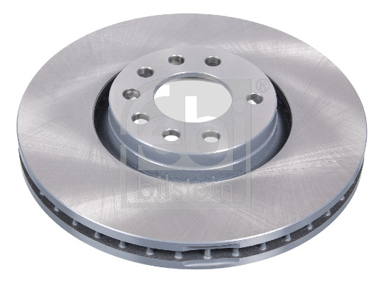 Febi 44130 2x Brake Discs Pair Vented