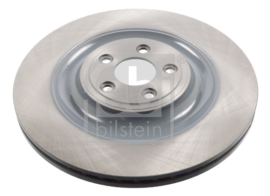 Febi 44137 2x Brake Discs Pair Vented