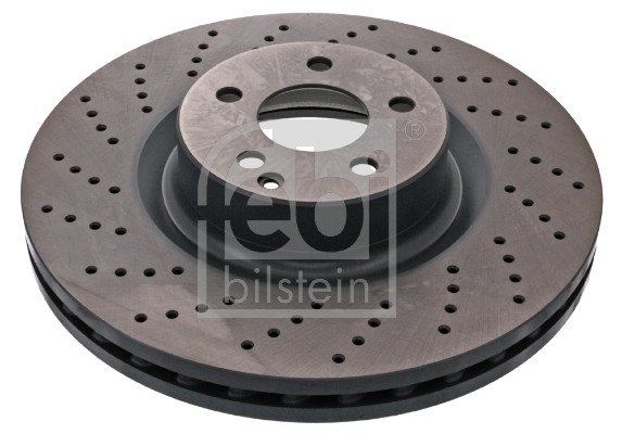 Febi 44145 Brake Disc Single Vented