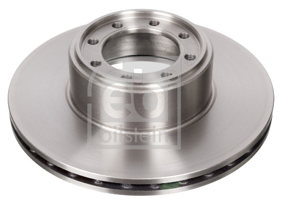 Febi 101730 2x Brake Discs Pair Vented