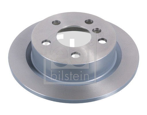 Febi 104103 2x Brake Discs Pair Solid