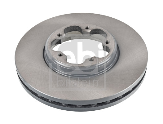 Febi 104495 2x Brake Discs Pair Vented