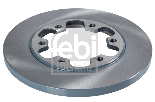 Febi 104498 2x Brake Discs Pair Solid