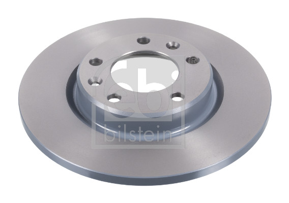 Febi 104508 2x Brake Discs Pair Solid
