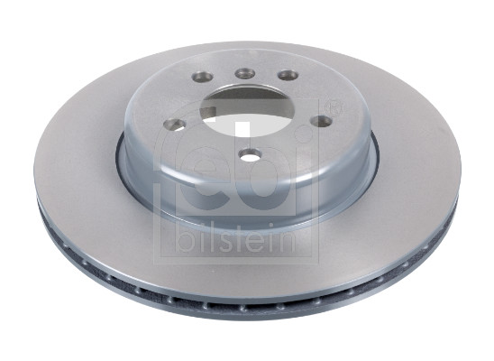 Febi 104805 2x Brake Discs Pair Vented