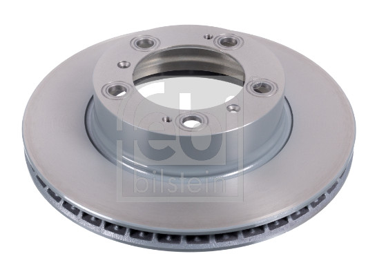 Febi 104856 2x Brake Discs Pair Vented
