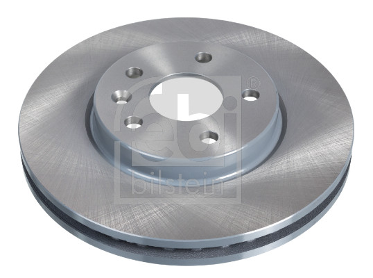 Febi 104857 2x Brake Discs Pair Vented