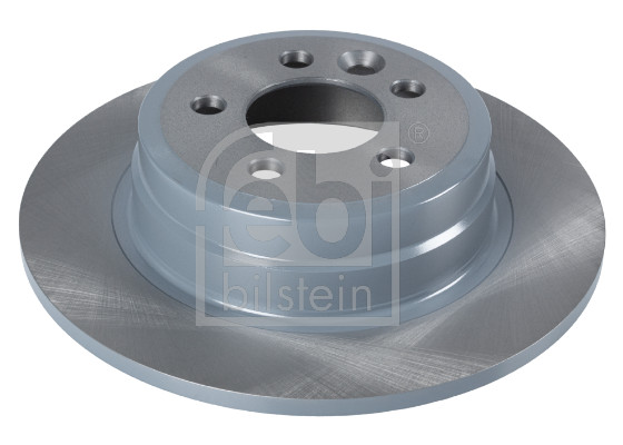 Febi 43810 2x Brake Discs Pair Solid
