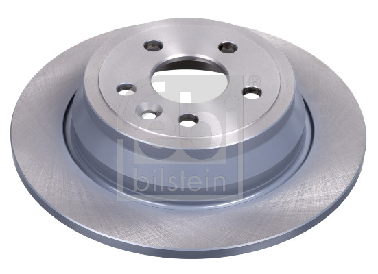 Febi 43819 2x Brake Discs Pair Solid
