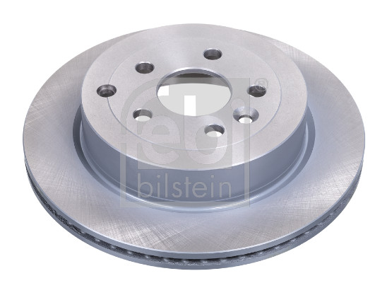 Febi 43821 2x Brake Discs Pair Vented