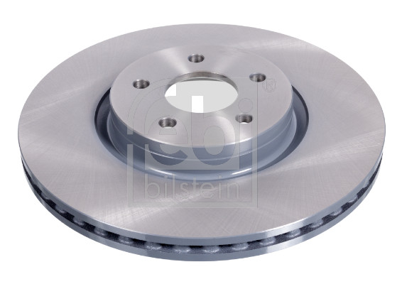 Febi 43870 2x Brake Discs Pair Vented