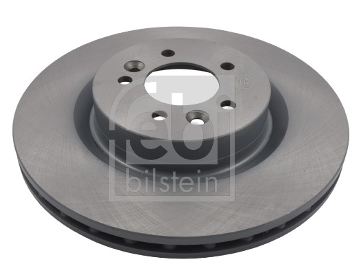 Febi 43930 2x Brake Discs Pair Vented
