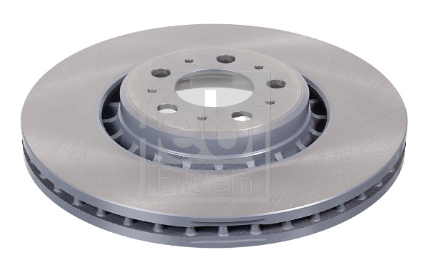 Febi 43965 2x Brake Discs Pair Vented