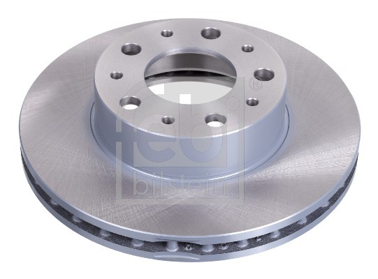 Febi 43974 2x Brake Discs Pair Vented