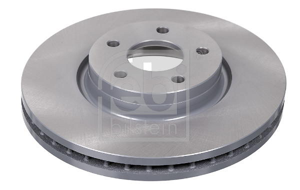 Febi 43975 2x Brake Discs Pair Vented