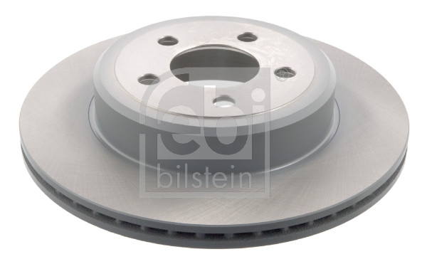 Febi 44014 2x Brake Discs Pair Vented