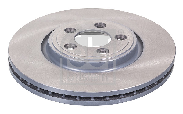 Febi 44136 2x Brake Discs Pair Vented