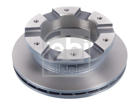 Febi 47463 2x Brake Discs Pair Vented
