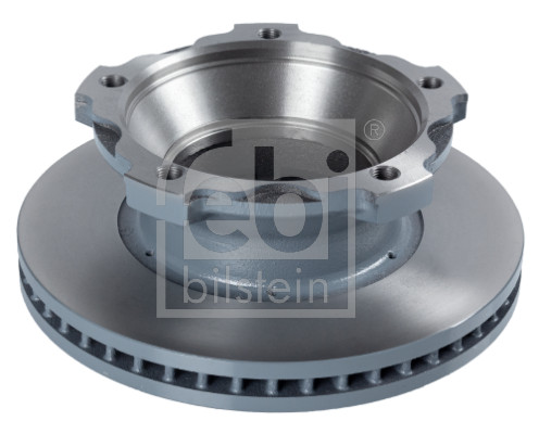 Febi 47467 2x Brake Discs Pair Vented