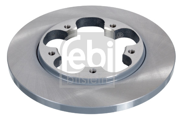 Febi 105712 2x Brake Discs Pair Solid
