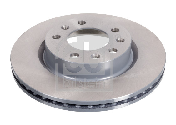 Febi 105713 2x Brake Discs Pair Vented