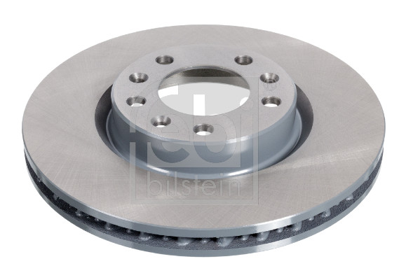 Febi 105715 2x Brake Discs Pair Vented