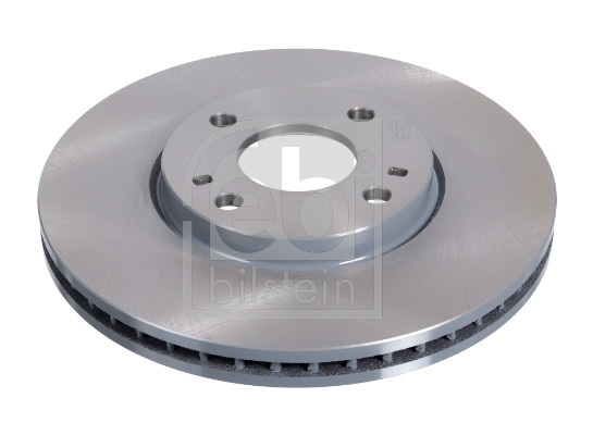 Febi 105717 2x Brake Discs Pair Vented
