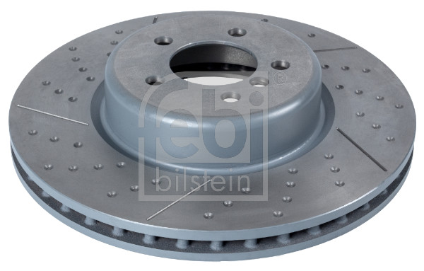 Febi 105720 Brake Disc Single Vented