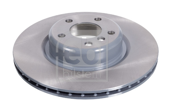 Febi 105728 2x Brake Discs Pair Vented