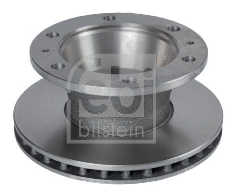 Febi 105772 CV Brake Disc Single Vented