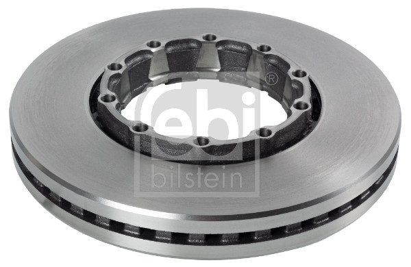 Febi 105975 CV Brake Disc Single Vented