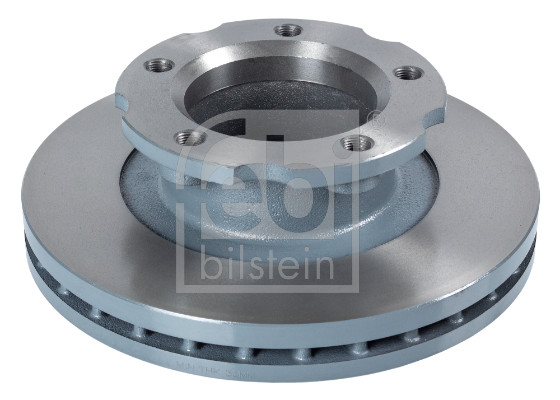 Febi 106078 2x Brake Discs Pair Vented