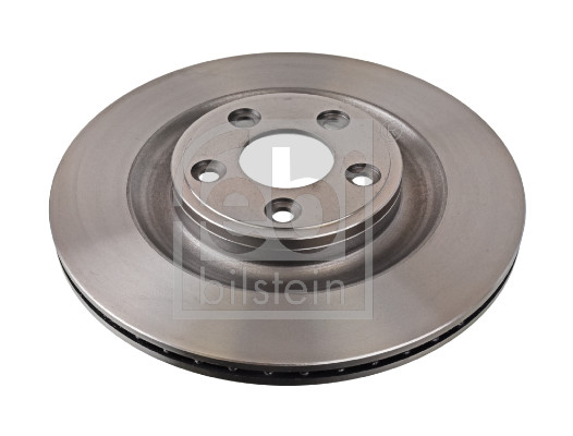 Febi 106299 2x Brake Discs Pair Vented