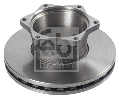 Febi 106338 CV Brake Disc Single Vented