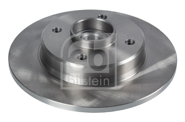 Febi 106351 2x Brake Discs Pair Solid