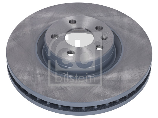 Febi 106352 2x Brake Discs Pair Vented